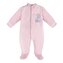 EWA 930019 NEWBORN Pajac welur róż 56