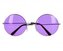 Okulary Hippie XL fiolet