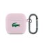 Lacoste Liquid Silicone Croc Logo Pouzdro pro AirPods 4 Pink