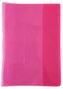Okładka na zeszyt A5 PVC Neon różowy (5szt)