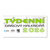 Daňový kalendář 2026 - stolní kalendář