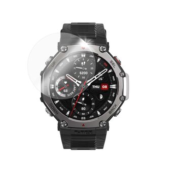 Fixed Ochranné tvrzené sklo pro smartwatch Amazfit T-Rex 3, 2 ks v balení, čiré