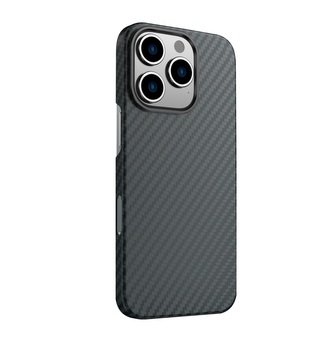 Swissten pouzdro MagCarbon pro Apple iPhone 16e černé