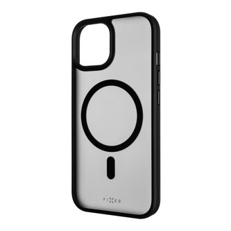 Fixed Zadní kryt MagMisty s podporou Magsafe pro Apple iPhone 15, černý