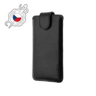 Fixed Kožené pouzdro Posh, velikost 4XL+, černé