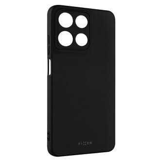 Fixed Zadní pogumovaný kryt Story pro Motorola Moto G15 Power, černý