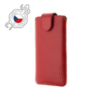 Fixed Kožené pouzdro Posh, velikost 6XL+, červené