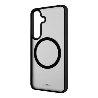 Fixed Zadní kryt MagMisty s podporou Magsafe pro Samsung Galaxy S25, černý