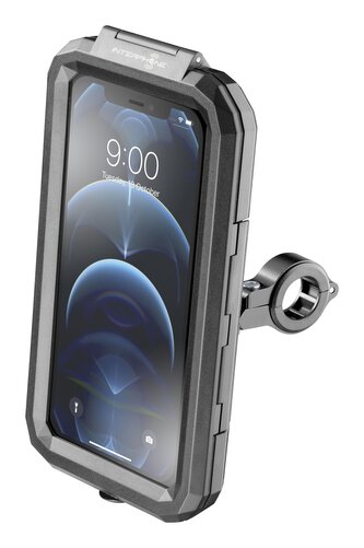 Interphone Univerzální voděodolné pouzdro na mobilní telefony Armor Pro, úchyt na řídítka, max. 6,5", černé Interphone Univerzální voděodolné pouzdro na mobilní telefony Armor Pro, úchyt na řídítka, max. 6,5", černé