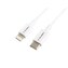 GoGEN USB-C Lightning, 1m, biely kábel