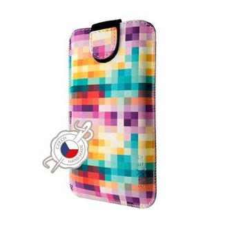 Fixed Pouzdro Soft Slim se zavíráním, PU materiál, velikost 5XL, motiv Dice