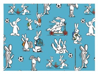 Balicí papír dětský Bob a Bobek 002 100x70 LUX