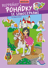 Omalovánka A4 - Omalovánka se samolepkami - Pohádky