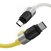 SHARGE Phantom 240W USB-C/USB-C kabel (480Mbps), 1.2m, žlutý