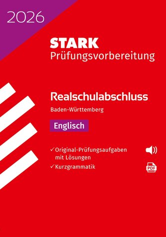 STARK Englisch - Realschulabschluss 2026 BW - Prüfungsvorbereitung