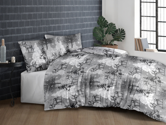 Vánoční prodloužené povlečení bavlna 140x220, 70x90cm Lara