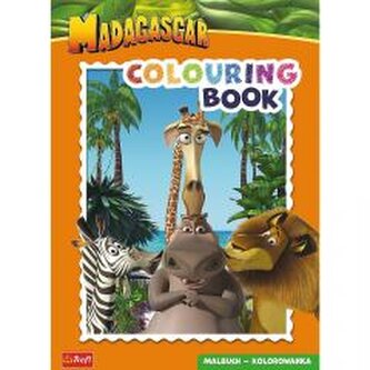 Madagaskar. Kolorowanka. Malbuch. Colouring book