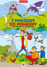 Omalovánka A4 - Z pohádky do pohádky