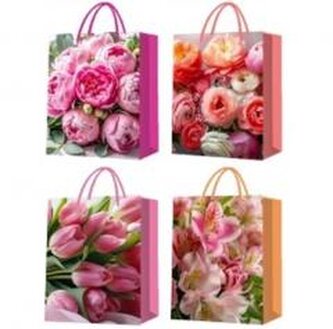 Torba prezentowa Kwiaty MIX