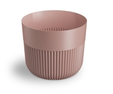 Plastový květináč Alia pudrově růžový 130 mm