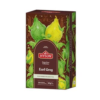 Hyson Earl Grey, černý čaj (20 sáčků)