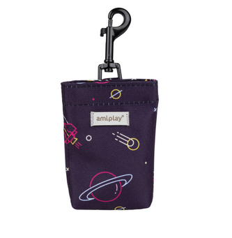 Pouzdro na sáčky na psí exkrementy COSMOS vzor C 6x2x11 cm