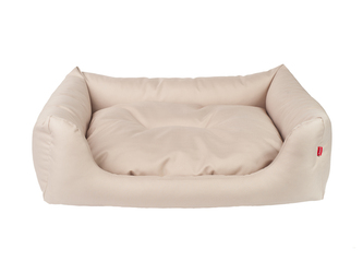 Pelíšek pro psa BASIK SOFA béžová velikost S 58x46x17 cm