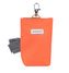 Pouzdro na sáčky na psí exkrementy RUMBA oranžová 6x2x11 cm