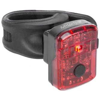 osvětlení zadní M-WAVE Helios 1.1 USB SL