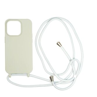 Mobile Origin Lanyard Case, light grey - iPhone 14 Pro