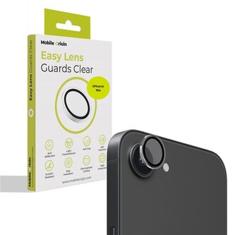 Mobile Origin Easy Lens guards, clear-  iPhone 16e