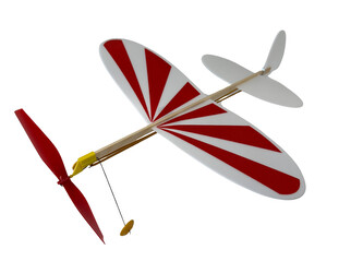 Igralet populární KOMÁR na gumu červený