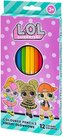 ASTRA Trojhranné pastelky 12ks L.O.L. Surprise