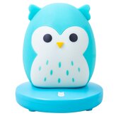 Squishmallows FIZZ Dekorativní osvětlení - Sova Winston