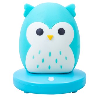 Squishmallows FIZZ Dekorativní osvětlení - Sova Winston