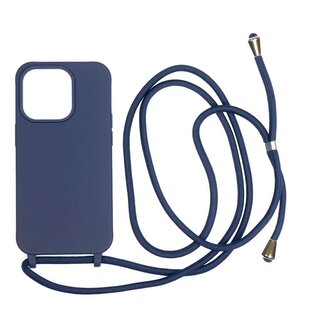 Mobile Origin Lanyard Case, blue - iPhone 14 Pro