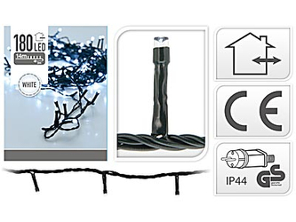 ŁAŃCUCH LED 180 BIAŁE WW ZEWNĘTRZNE