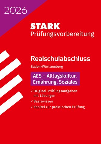 STARK AES - Realschulabschluss 2026 BW - Prüfungsvorbereitung