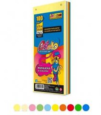 Przekładka do segregatora 1/3 A4 100K 10 kolorów