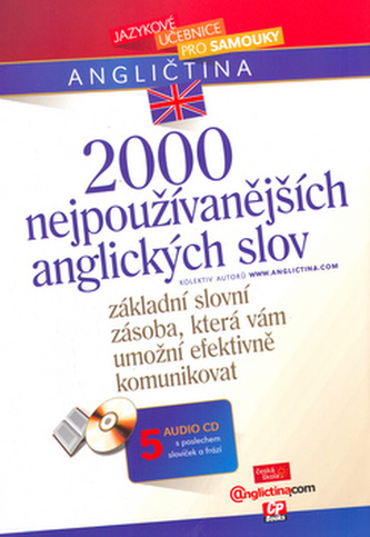 2000 nejpoužívanějších anglických slov + 5 audio CD