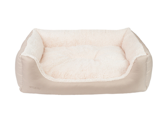 Pelíšek pro psa ASPEINA SOFA béžová velikost XS 48x46x16 cm