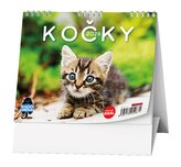 Stolní kalendář 2026 - IDEÁL - Kočky /s kočičími jmény/