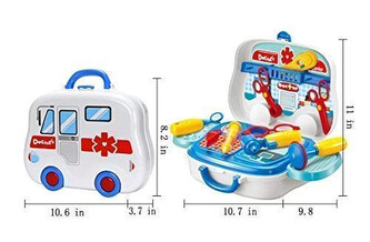 Villa sada malý doktor - kufřík s kolečky