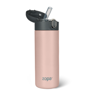 Termoska na tekutiny s brčkem 400 ml, Candy pink Termoska na tekutiny s brčkem 400 ml, Candy pink