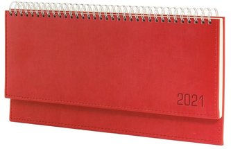 Terminarz 2021 Leżący Vivella Czerwony