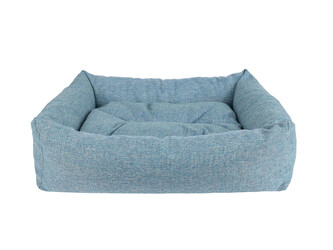 Pelíšek pro psa BARISSA SOFA modrá velikost S 58x46x17 cm