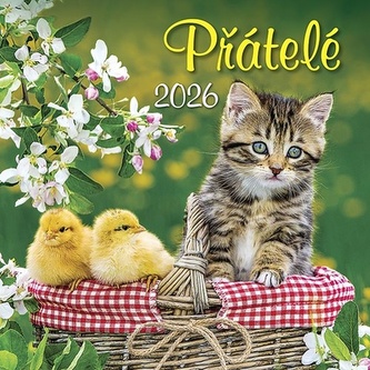 Přátelé 2026 - nástěnný kalendář