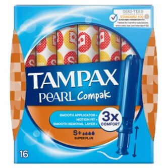 Tampax Compak (16ks/kra)Super plus Pearl