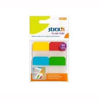 Priehľadné indexovacie vložky, 4 farby