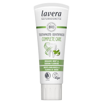 Lavera Zubní pasta Complete Care s mátou a fluoridem BIO (75 ml) - kompletní péče o dutinu ústní